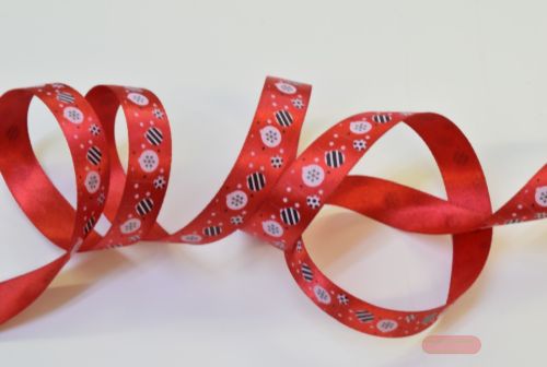 Bild von Band 20m/ 15mm, Baumkugel rot