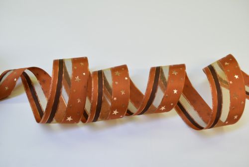 Bild von Band 25m/ 15mm, Org. mit Sternen assy,