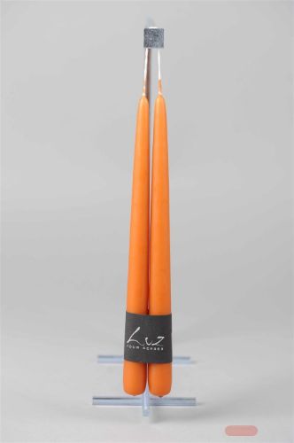 Bild von Tauchkerze, 40cm x 22mm - 1 Paar, amber