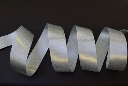 Bild von Band 25m/ 15mm, Lurex in Satin, hellblau