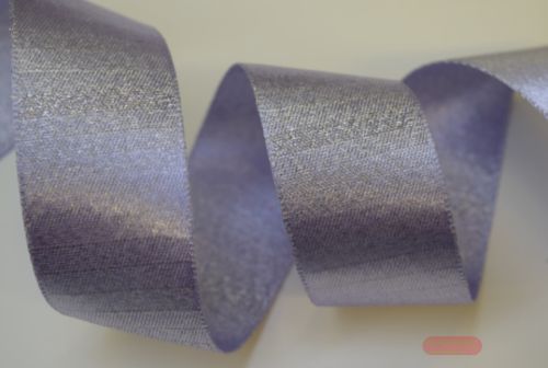 Bild von Band 25m/ 40mm, Lurex in Satin, flieder