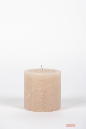 Bild von Rustic Zylinderkerze,   9cm x Ø90mm, mondstein
