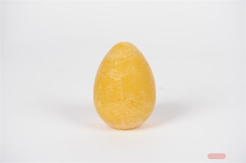 Bild von Eierkerze, 13cm x Ø95mm, ocker