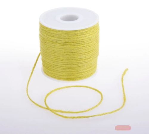 Bild von Band 100m/ 2mm, Jute-Schnur, gelb