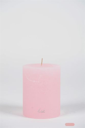 Bild von Rustic Zylinderkerze,   9cm x Ø90mm, strawberry*