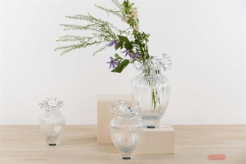 Bild von Glasvase, Royalty robe Ø12.5x H19cm, klar