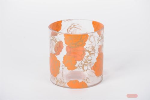 Bild von Windlicht, Poppy Ø15x H15cm, gold