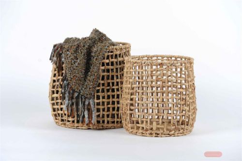 Bild von Korb, Trellis Wasserhyazinthe - set/2, natur