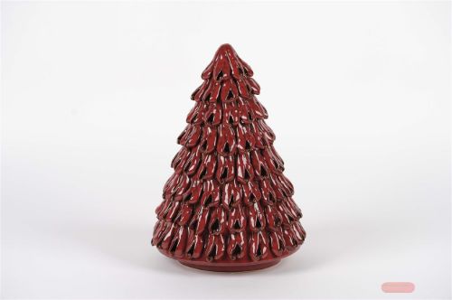 Bild von Tannenbaum, Pinus Keramik Ø24.5 x H36cm, lowglow