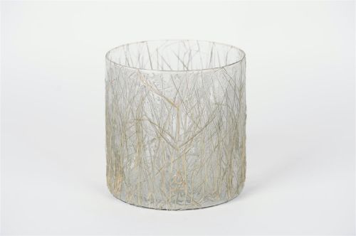 Bild von Windlicht, Rietspriet Ø20x H20cm, grün