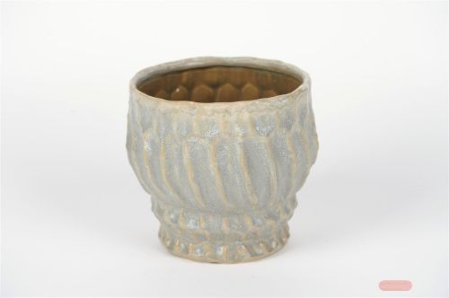 Bild von Blumentopf, Sjiek Keramik Ø22.5x H20cm, grau