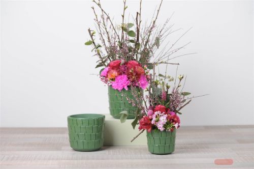 Bild von Blumentopf, Guts Ø11x H10cm, grün