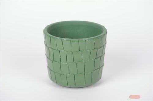 Bild von Blumentopf, Guts Ø18x H16cm, grün