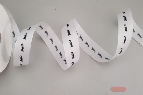 Bild von Band 25m/ 25mm, Baslerstab, schwarz/weiss