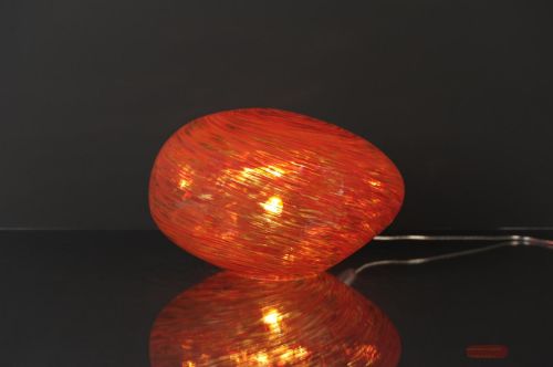 Bild von Luminary, elliptiche L40x 30x H24cm, rot