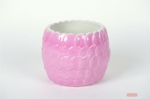 Bild von Blumentopf, Party Ø22x H17.5cm, pink
