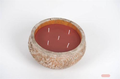 Bild von KerzenTopf, Samambaia Ø20x H10cm, natur