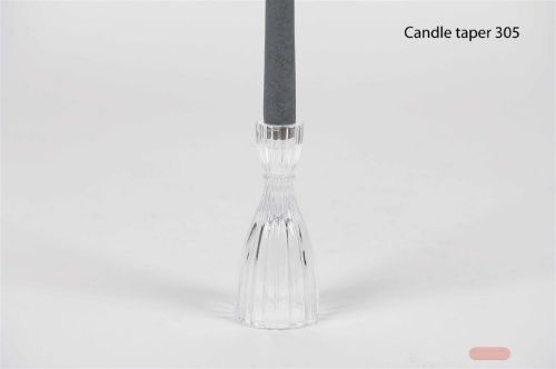 Bild von Kerzenständer, Dame Ø6.5x H15cm, glas