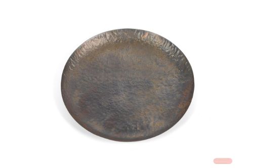 Bild von Schale, Alu rund gehämmert Ø40 x H2cm, antik