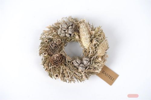 Bild von Zier-Kranz, Festive Exotics, Ø12cm, champagne