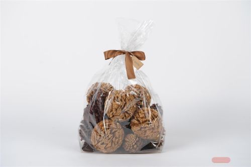 Bild von Festive Exotic, L28x 20x H28cm, red/gold