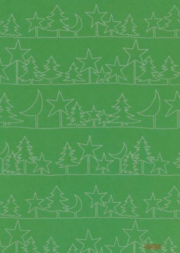 Bild von Bogen 70x 100cm, Stella Wald, grün