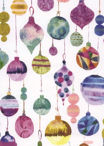 Bild von Bogen 70x 100cm, Ronda Baumkugel, bunt