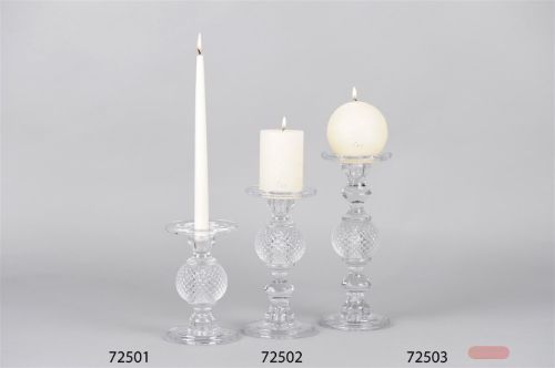 Bild von Kerzenständer, Geodesic Ø11.5x H18cm, glas