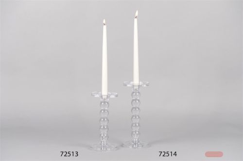 Bild von Kerzenständer, Pila di palline Ø10.8x H23cm, glas