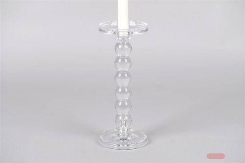 Bild von Kerzenständer, Pila di palline Ø10.8x H27cm, glas