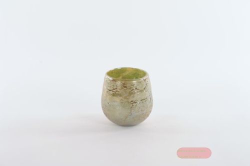 Bild von GlasVotiv, mundgeblasen Ø10x H10cm, oily olive*