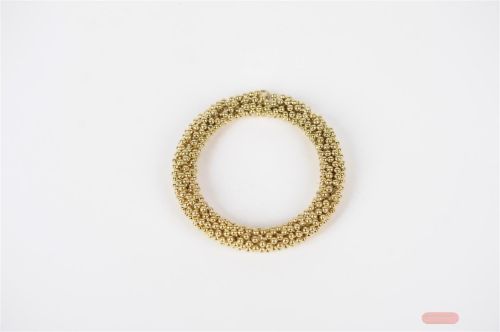 Bild von Kerzenring, aus Metall Ø7.5cm, gold