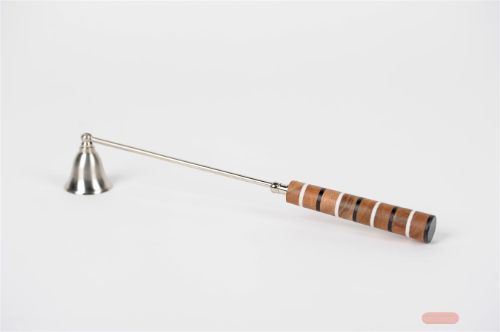 Bild von Kerzenlöscher, Harzgriff - L30cm, gestreift