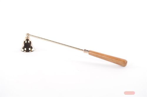 Bild von Kerzenlöscher, Holzgriff - L30cm, rosegold
