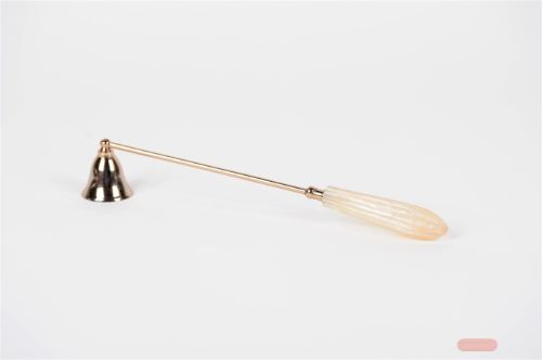 Bild von Kerzenlöscher, Harzgriff - L30cm, rosegold