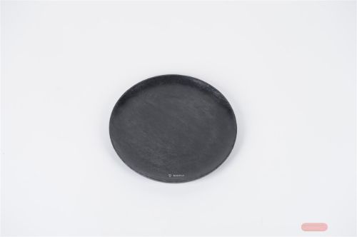 Bild von Rundplatte, Holz - Ø26cm, schwarz