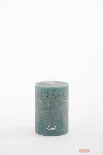 Bild von Rustic Zylinderkerze, 10cm x Ø70mm, atlantic deep