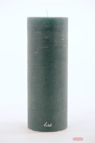 Bild von Rustic Zylinderkerze, 27cm x Ø100mm, atlantic deep