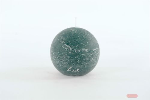 Bild von Rustic Kugelkerze, Ø 80mm, atlantic deep