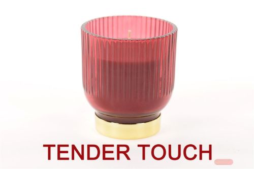 Bild von Duftkerze, Glas Ø9x H10cm, bourgogne