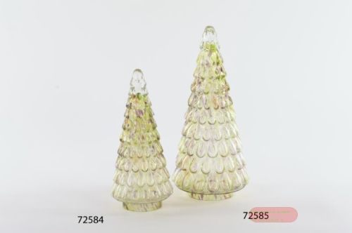 Bild von Tannenbaum, mundgeblasener Ø 9x H20cm, multivert