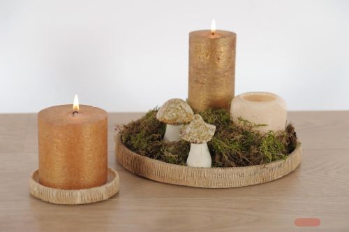 Bild von SchaleTissée - Zement Ø11.7x 1.8cm, natur