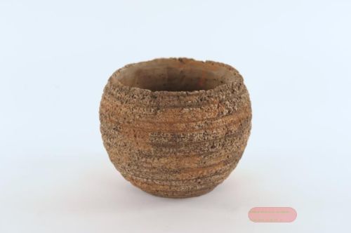 Bild von Blumentopf, Ø20x H15.5cm Zement, rof