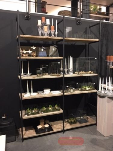 Bild von Display, Model C - Holztablar - H260x 45x L188cm