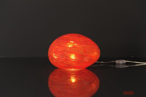 Bild von Luminary, elliptiche L30x 20x H20cm, rot