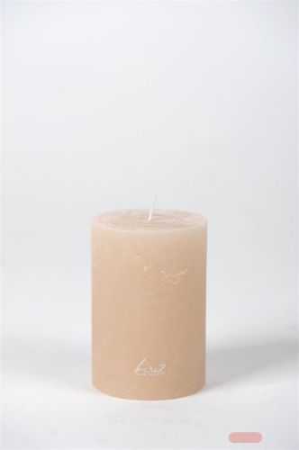 Bild von Rustic Zylinderkerze, 13cm x Ø90mm, mondstein