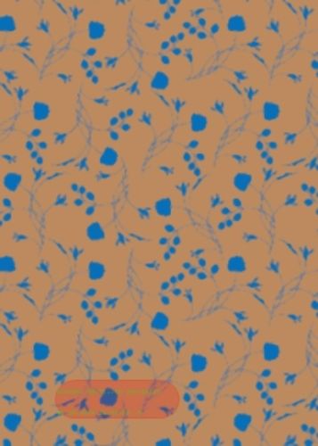 Bild von Bogen 70x 100cm, Erba, blau