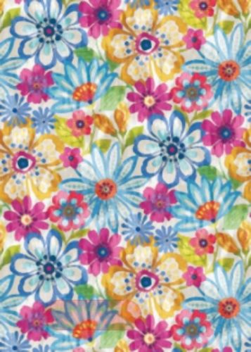 Bild von Bogen 70x 100cm, Tahiti, bunt