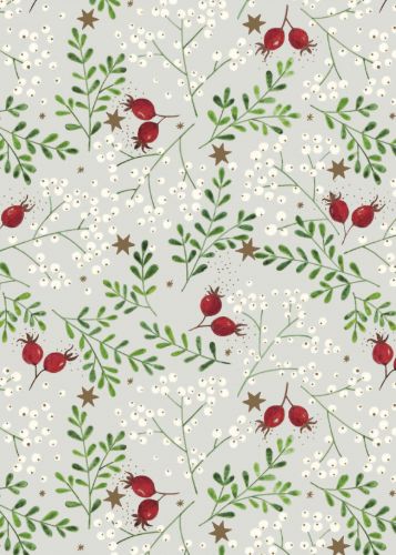 Bild von Bogen 70x 100cm, Kaltern Beeren, grün/grau