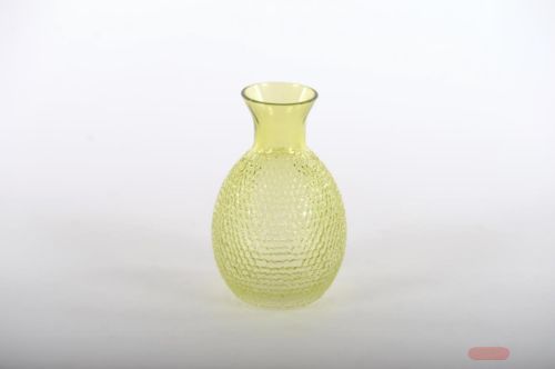 Bild von Glasvase, Cou lisse Ø8x H12.5cm, lime